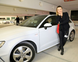 Audi A3 e-tron Probefahreten bei Auto Wichert Audi terminal Eröffnung